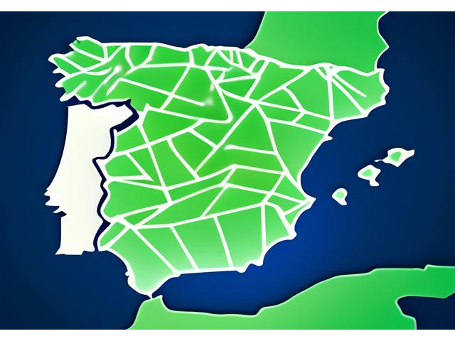 Image illustrating mobile coverage map of Spain