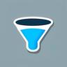 Icon representing filter options tailored for digital nomads