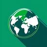 Icon representing international calls or roaming
