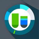 Icon representing comparison chart of telecom plans